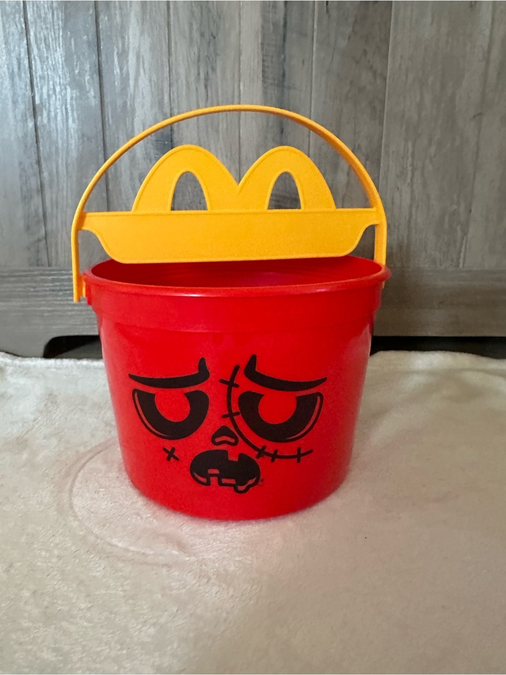 McDonaldās Halloween Boo Bucket Red Zombie 2025